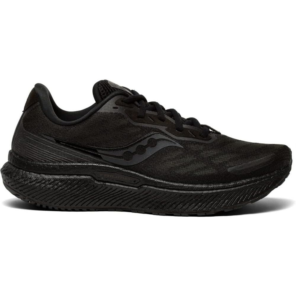 Saucony® (Women's 9 M) TRIUMPH™ 19 Running Shoes in Triple Black - $150